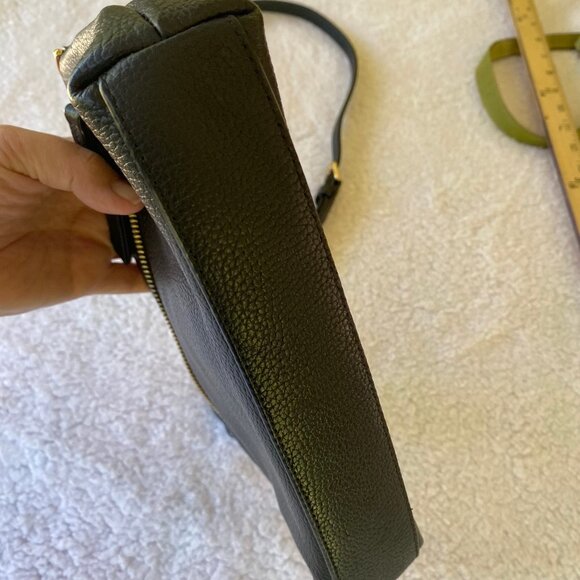 Nordstrom Black Leather Cross Body Purse - Picture 10 of 13
